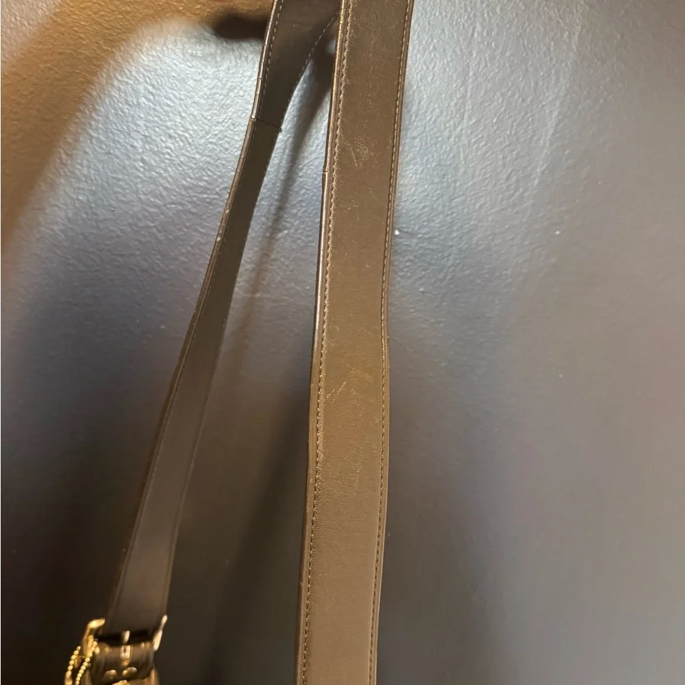 Coach F51381 25380 Black Signature Jacquard Leather Hobo Crossbody Shoulder Bag